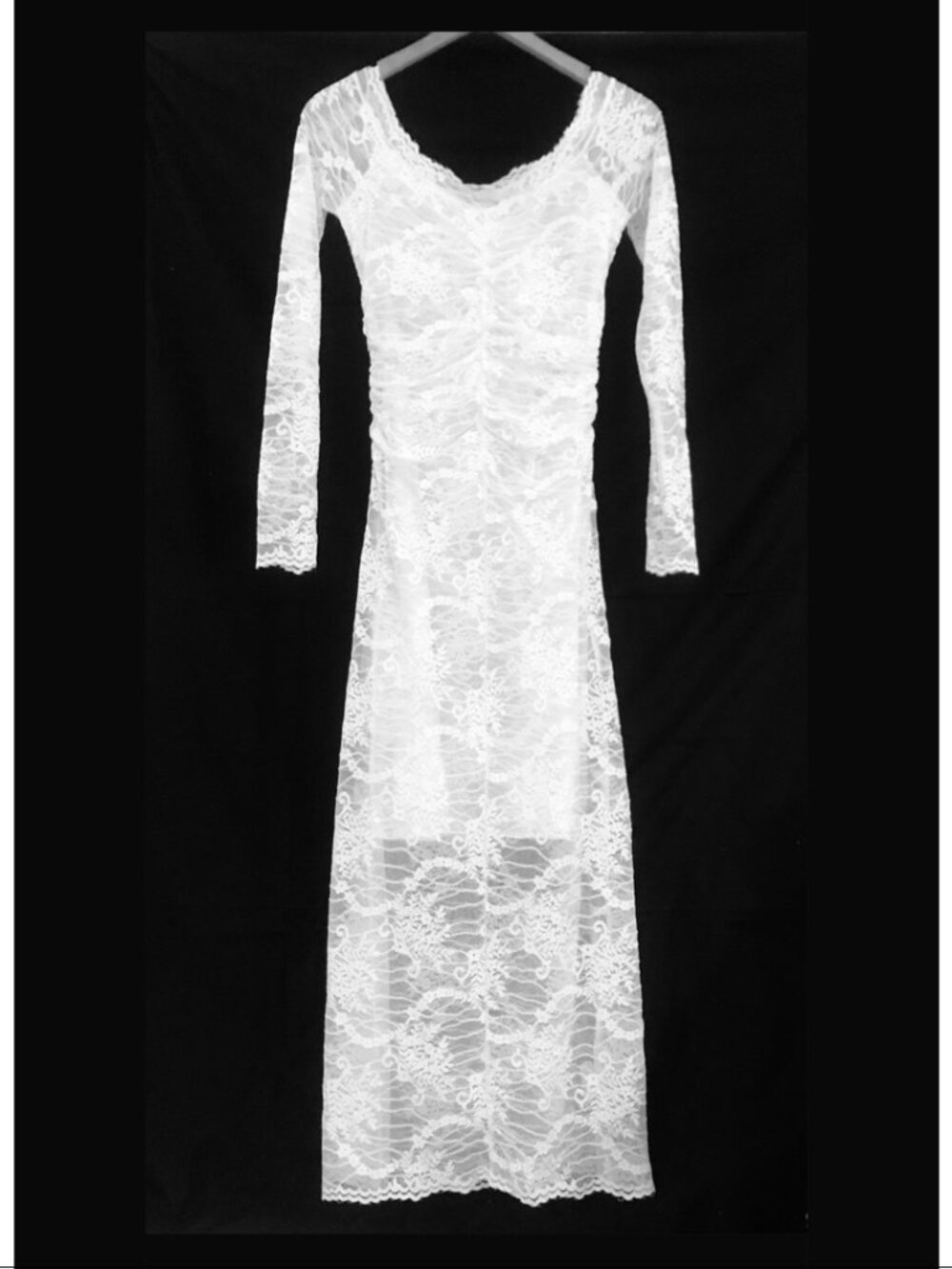 Cara Cara White Lace Dress Sample - Sm - NWT